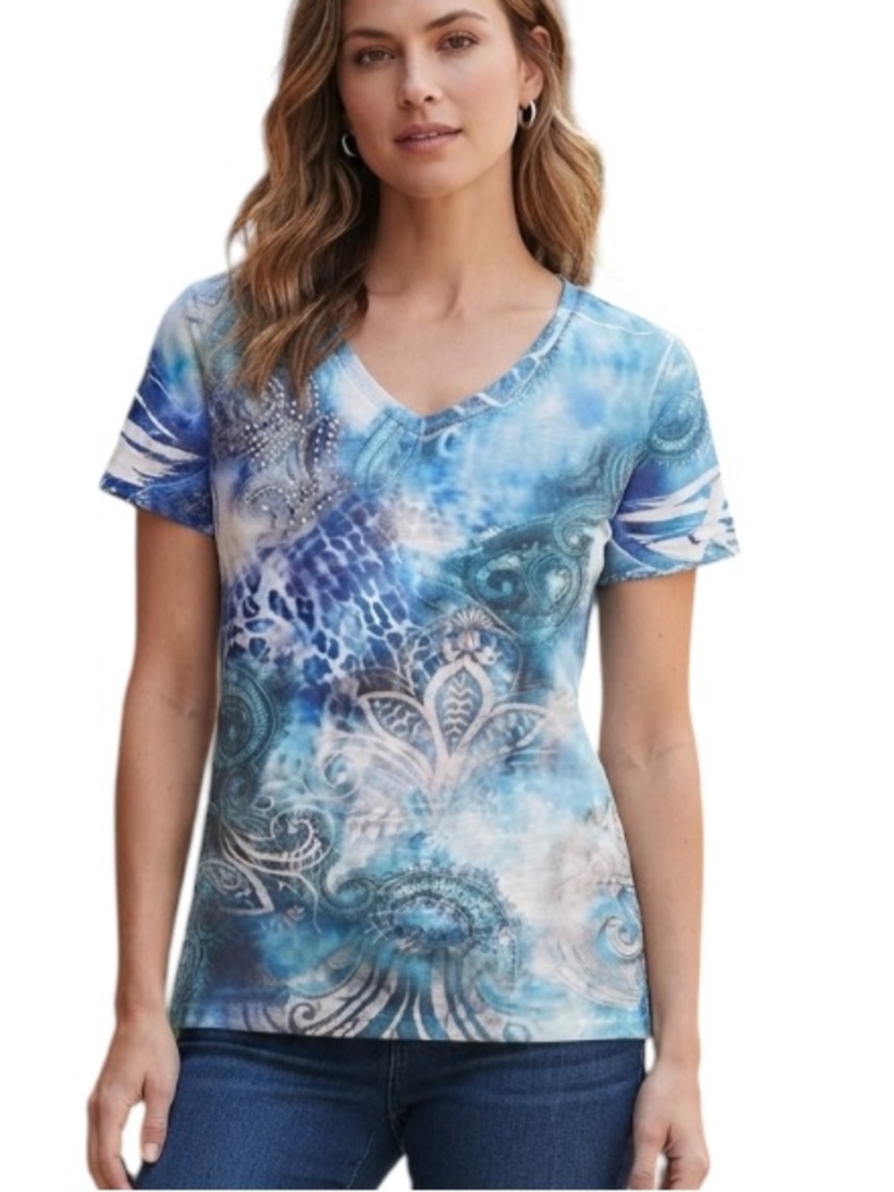 FASHION BUG women’s t shirt size L IN GOOD CONDITION
